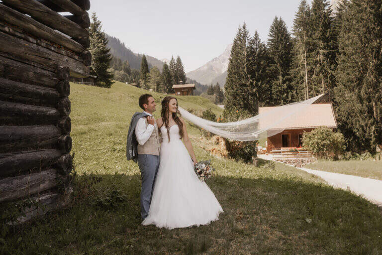 Hochzeit  von Alissa & Johannes in Vandans