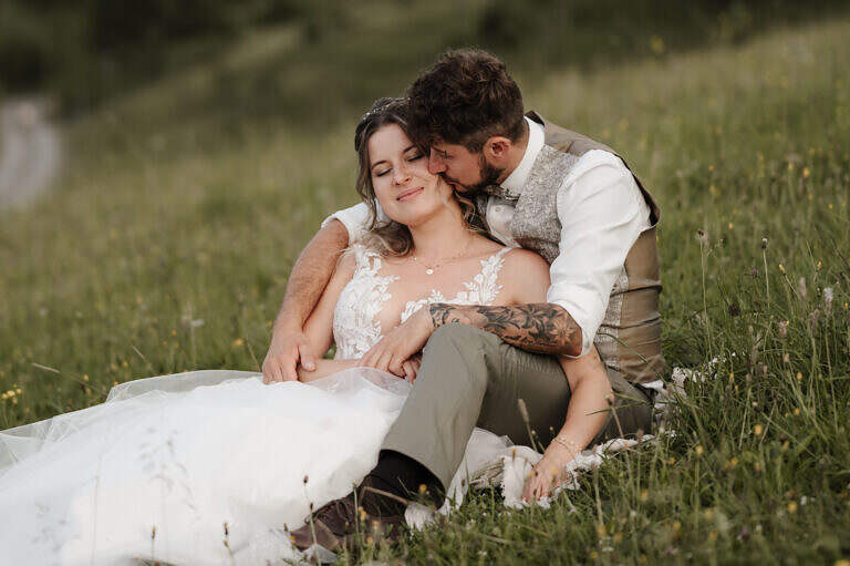 Hochzeit von Caro & Alex bei der Rufana Alp